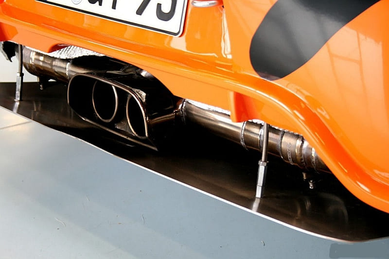 Abgasanlage des 9FF Porsche GT1200