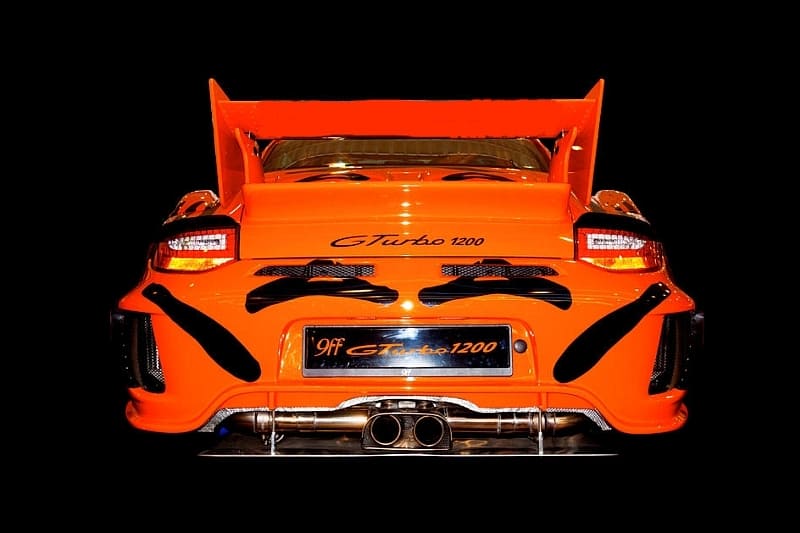 Heck des 9FF Porsche GT1200
