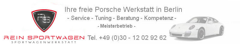 Freie Porsche Werkstatt Rein Sportwagen Sportwagenwerkstatt in 10553 Berlin