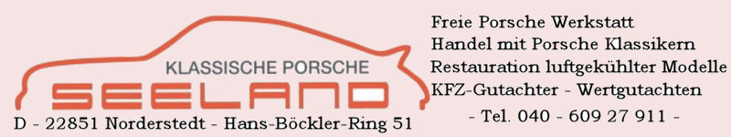 Freier Porsche Händler Seeland Klassische Porsche in 22851 Norderstedt