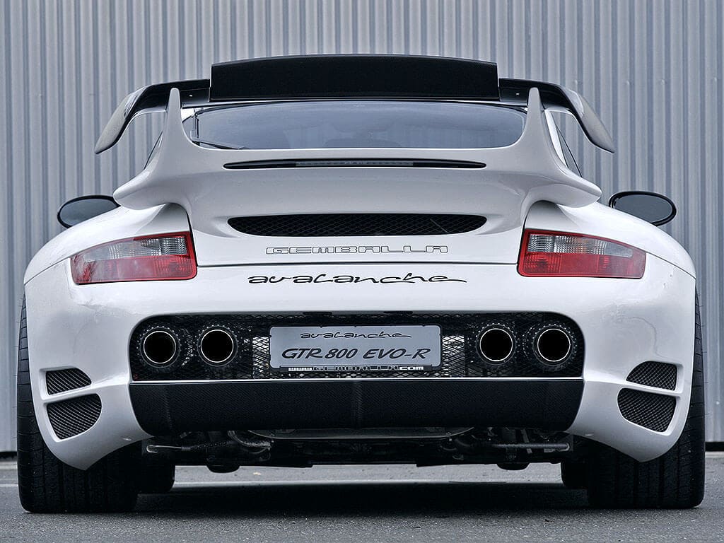 Gemballa Porsche Avalanche GTR-800 Evo R Abgasanlage