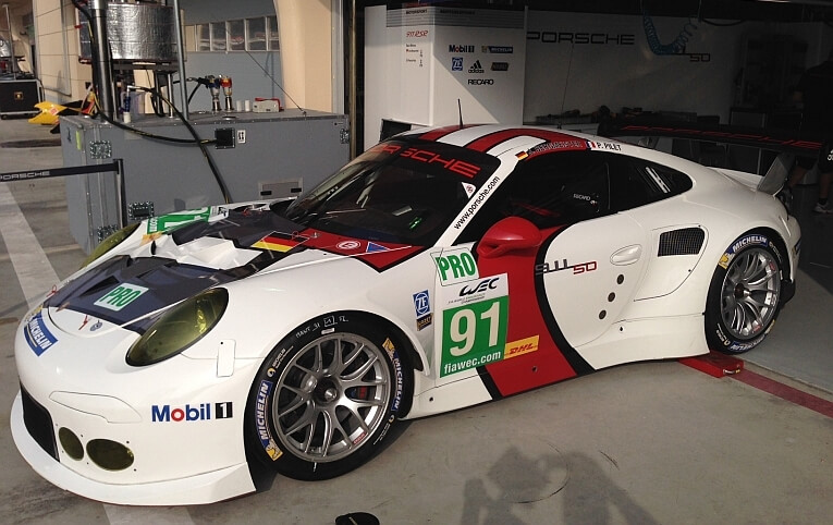 Porsche 911 RSR in der Sportwagen Weltmeisterschaft