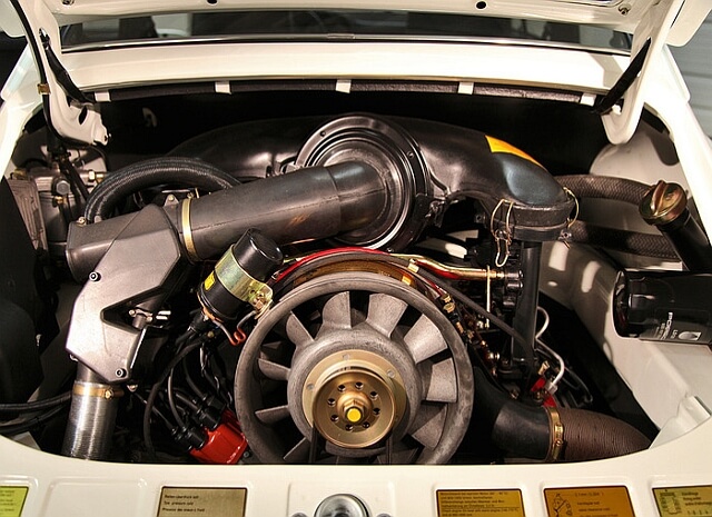 Klassischer Porsche 911 Carrera Porsche 911 Carrera Motor