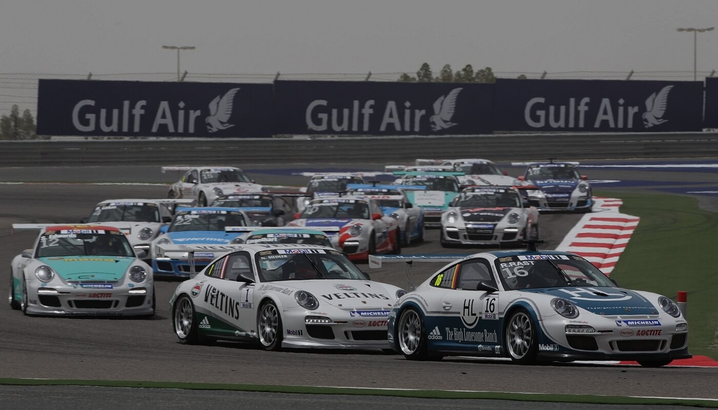 Rene Rast im Porsche Mobil 1 Supercup in Bahrain