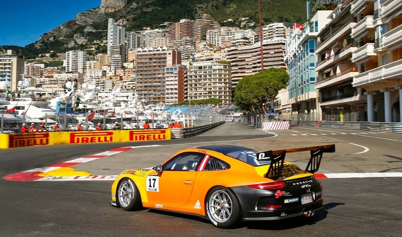 Philipp Eng im Porsche Mobil 1 Supercup in Monaco