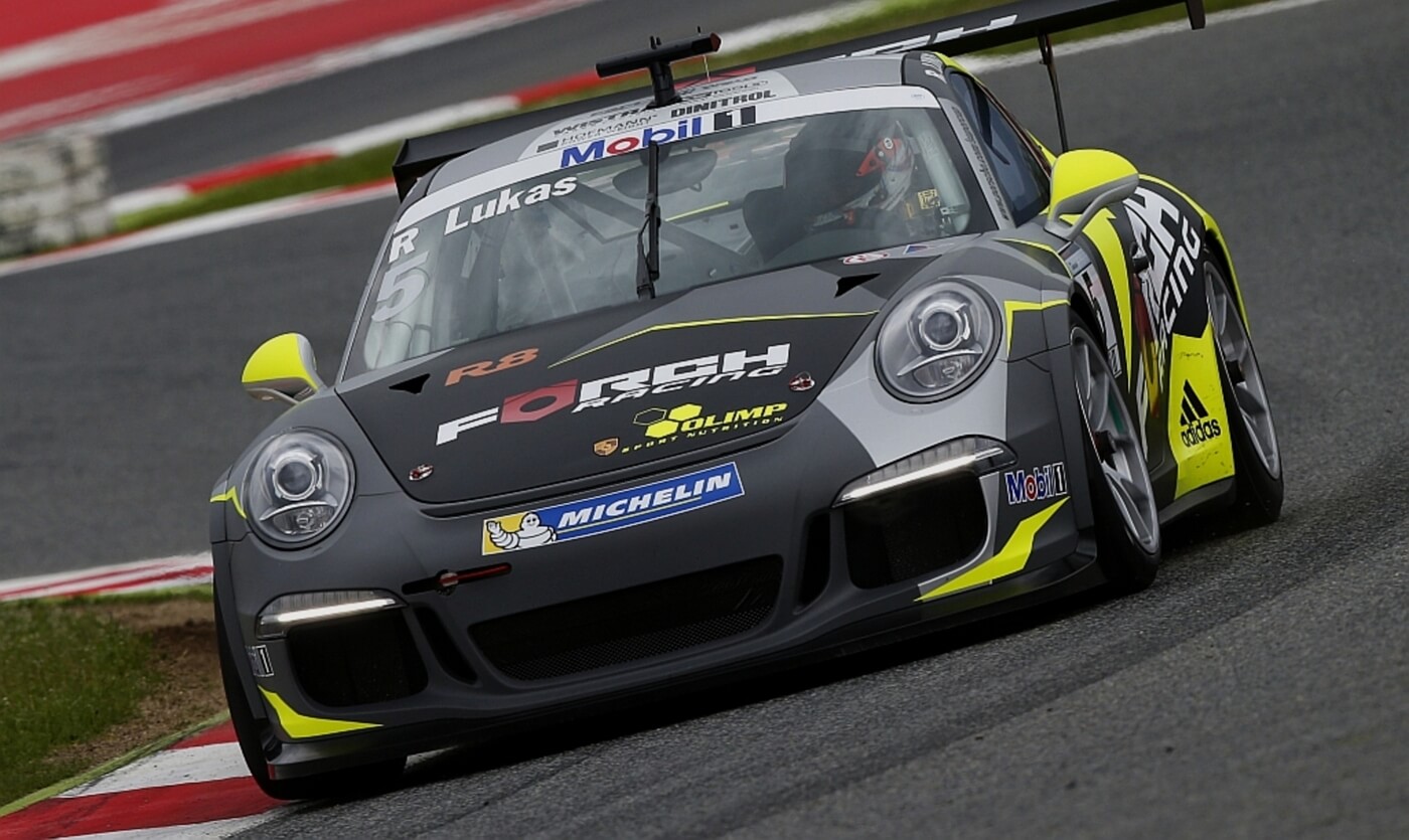 Robert Lukas im Porsche Mobil 1 Supercup in Monza