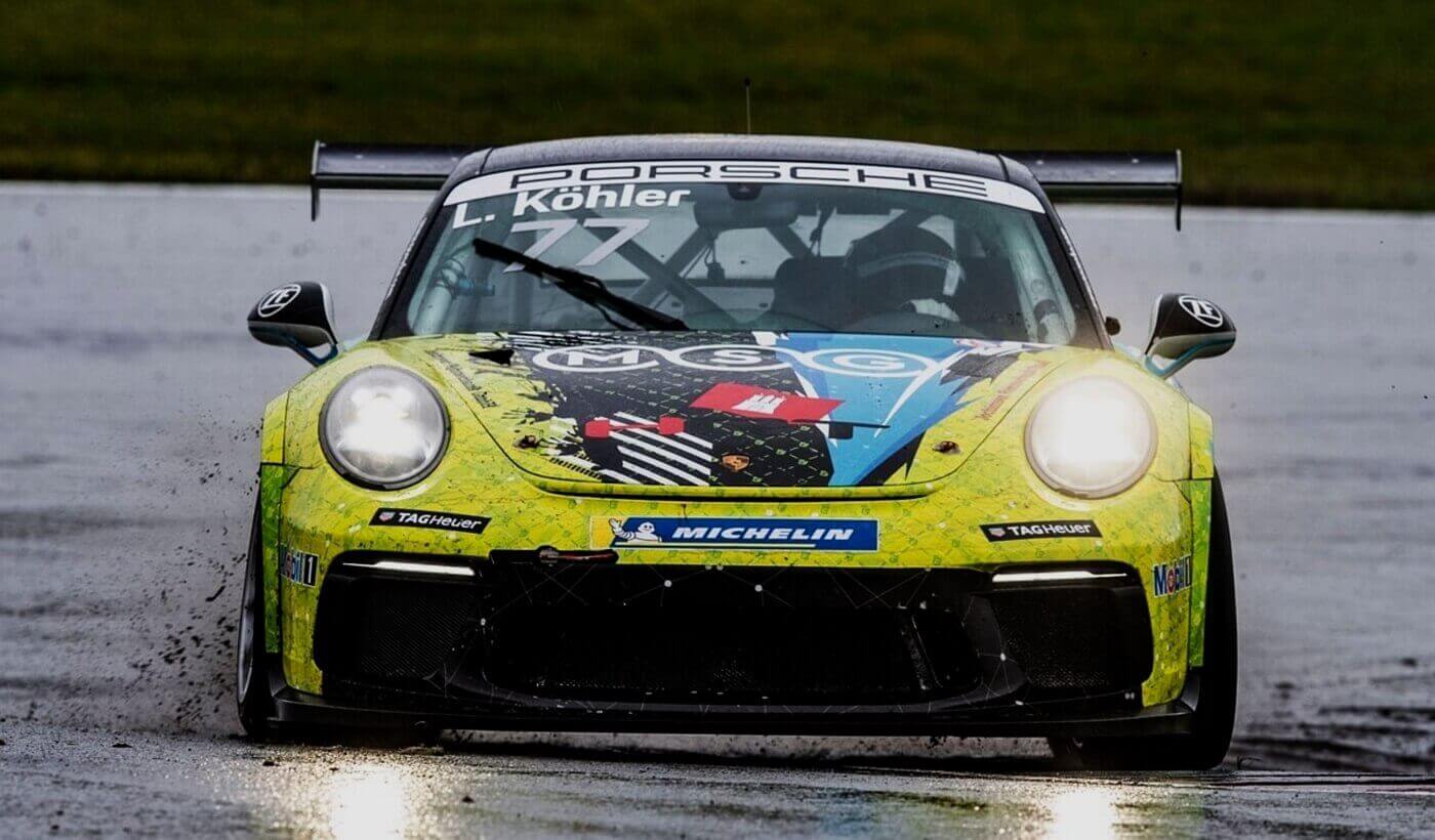 Porsche Carrera Cup Deutschland 2020 Leon Köhler im Porsche Carrera Cup auf dem Lausitzring