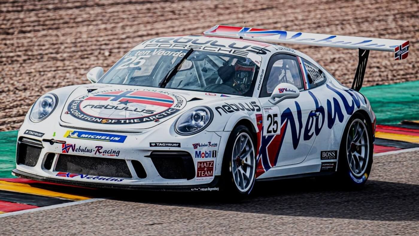 Porsche Carrera Cup Deutschland Saison 2020 Larry ten Voorde im Porsche Carrera Cup auf dem Sachsenring