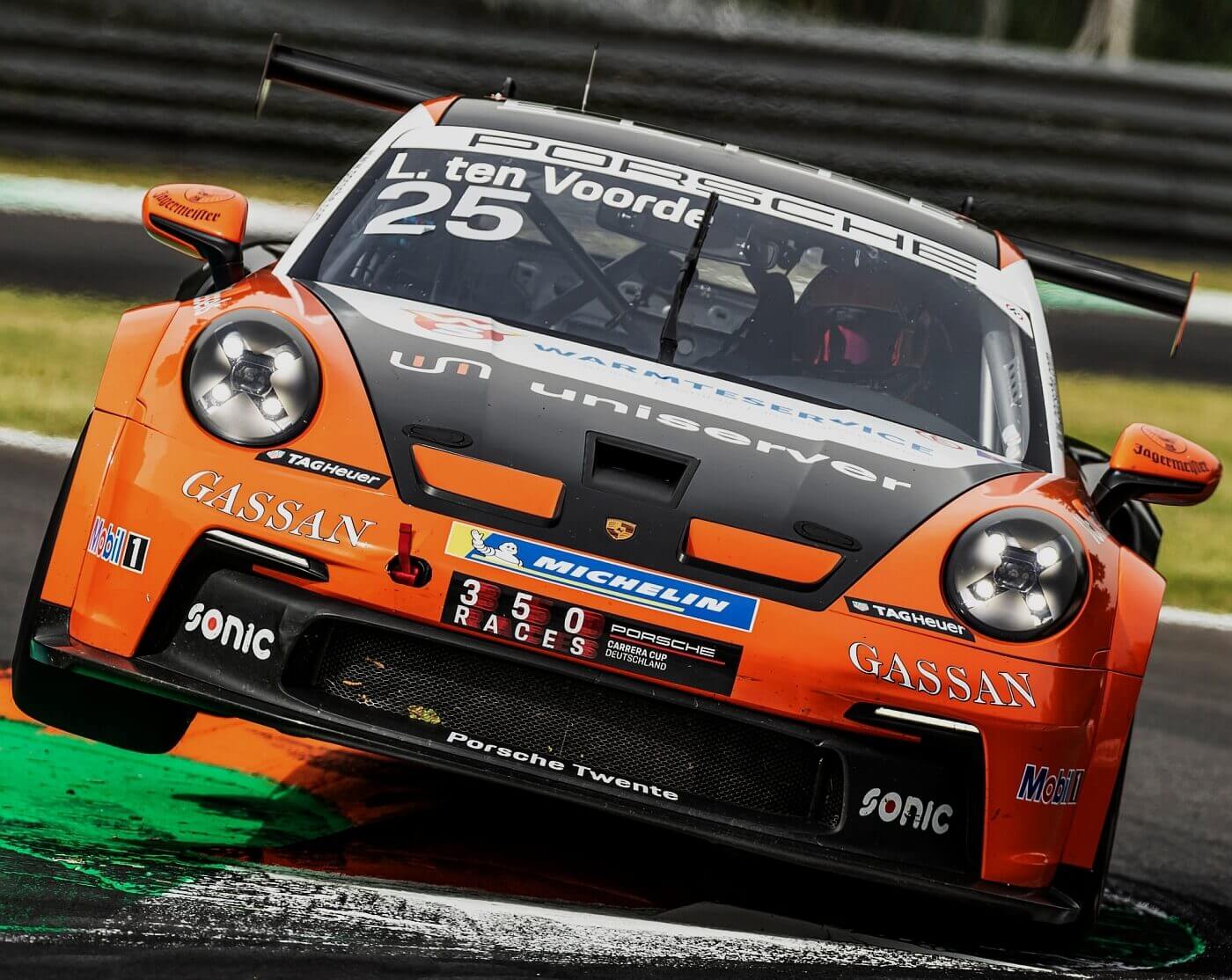 Porsche Carrera Cup Deutschland Saison 2021 Larry ten Voorde im Porsche Carrera Cup in Monza