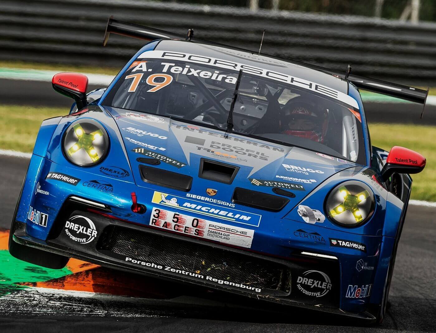 Porsche Carrera Cup Deutschland Saison 2021 Antonio Teixara im Porsche Carrera Cup in Monza