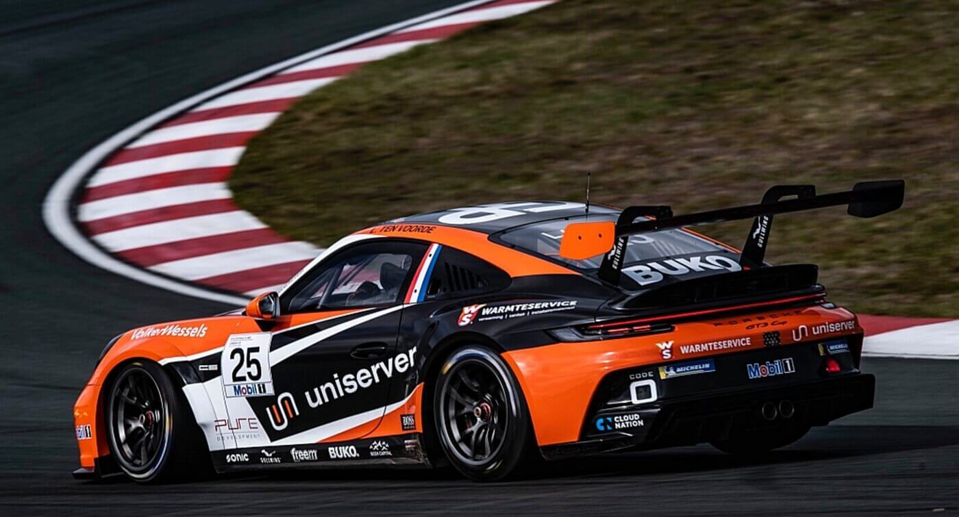 Porsche Carrera Cup Deutschland Saison 2021 Larry ten Voorde im Porsche Carrera Cup in Spa-Francorchamps