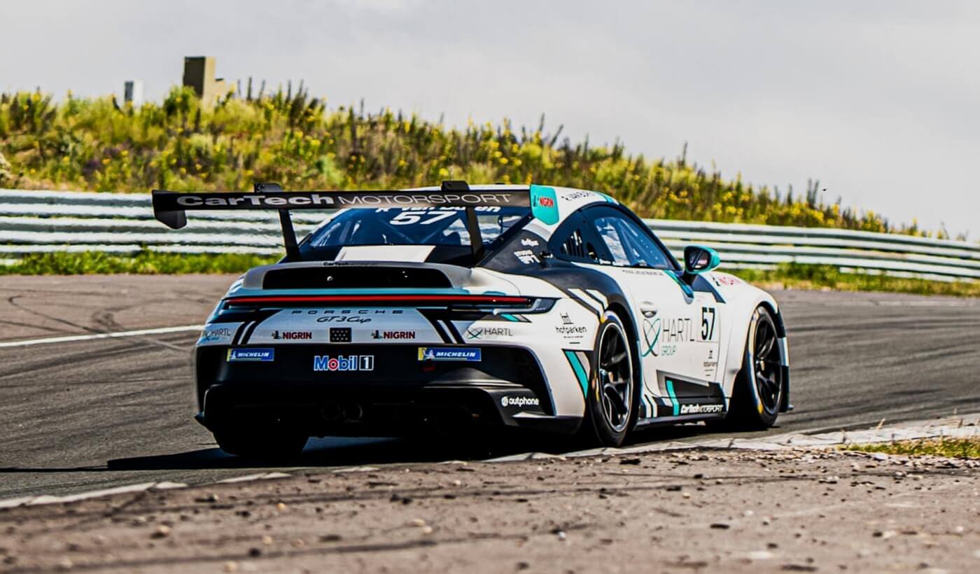 Porsche Carrera Cup Deutschland Saison 2021 Rudy van Buren im Porsche Carrera Cup in Zandvoort