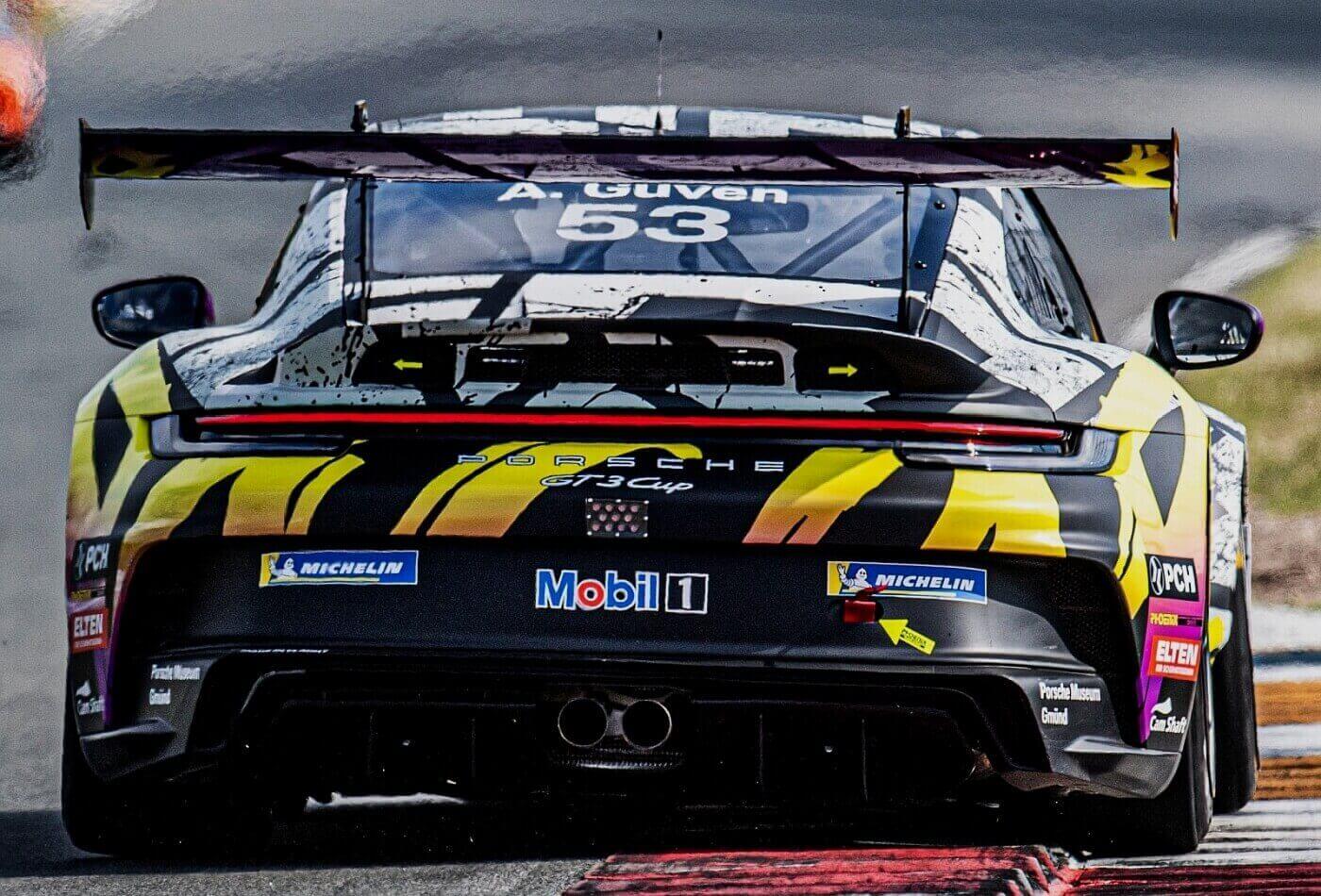 Porsche Carrera Cup Deutschland Saison 2021 Ayhancan Güven im Porsche Carrera Cup in Zandvoort