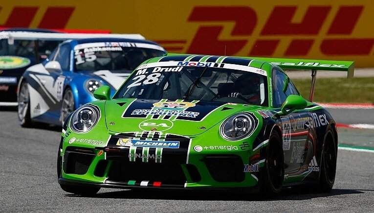 Zeam Martinet by Almeras im Porsche Mobil 1 Supercup Mattia Drudi im Porsche Mobil 1 Supercup