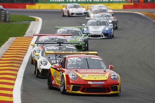 Nick Yelloly im Porsche Mobil 1 Supercup Porsche Mobil 1 Supercup Saison 2017
