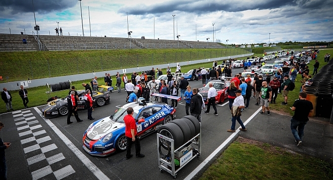 Porsche Sports Cup Deutschland 2017 Startaufstellung Porsche Sports Cup Deutschland