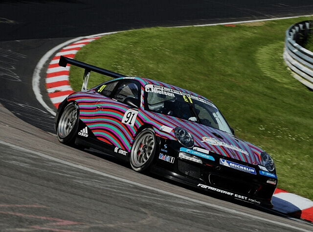 Porsche Carrera Cup Deutschland Wertung 2012 Christina Nielsen auf der Nordschleife