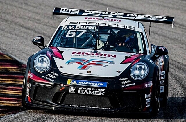 Porsche Carrera Cup Deutschland 2021 Rudy van Buren im Porsche Carrera Cup Deutschland 2021
