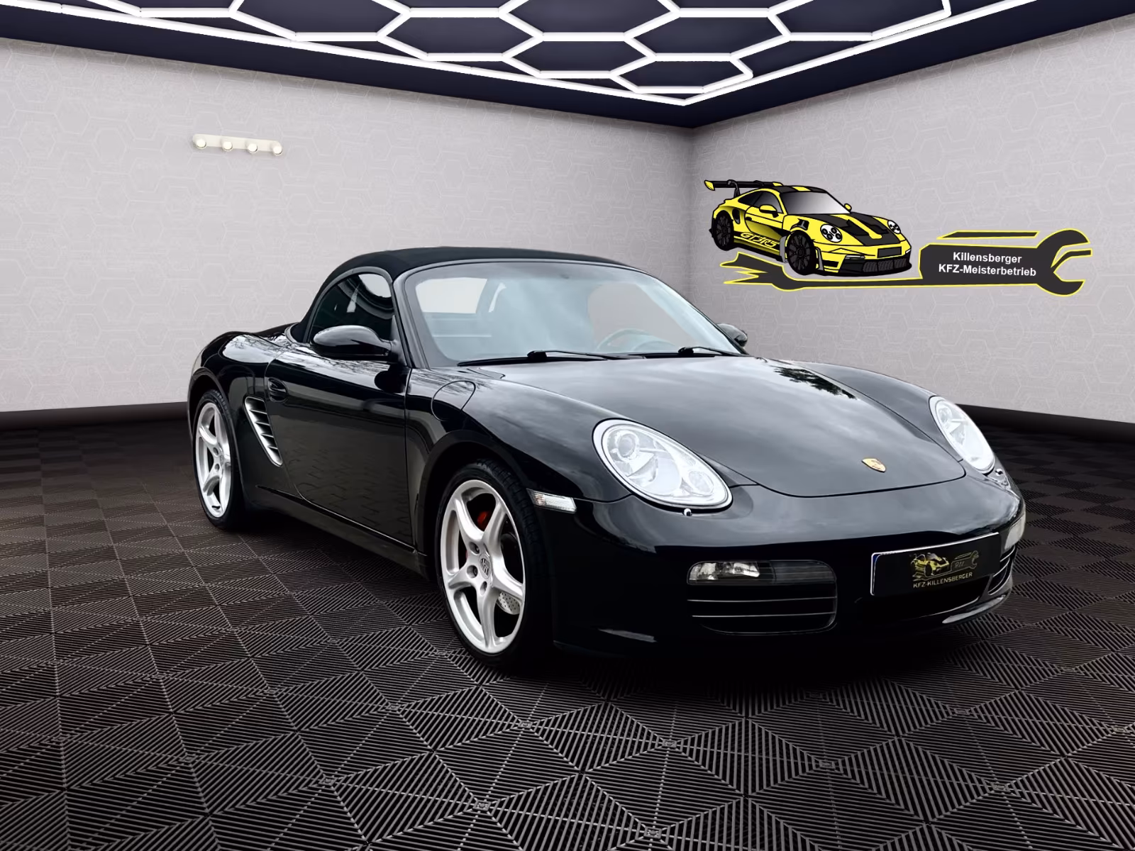 PORSCHE BOXSTER S (987) IN SCHWARZ - 3. HAND