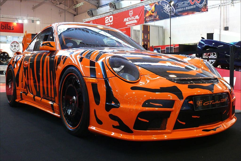 Porsche 997 turbo 9FF Porsche GTURBO 1200