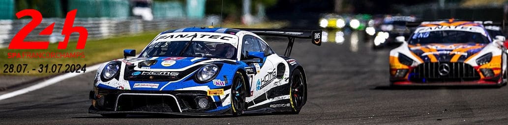Termine 2024 von Rennsport-Veranstaltungen 24-Rennen Spa-Francorchamps
