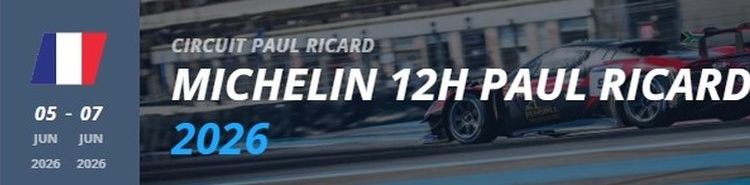 12h-Rennen Paul Ricard 2026