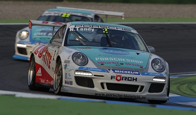 Konrad Motorsport im Porsche Carrera Cup 2011 Nick Tandy