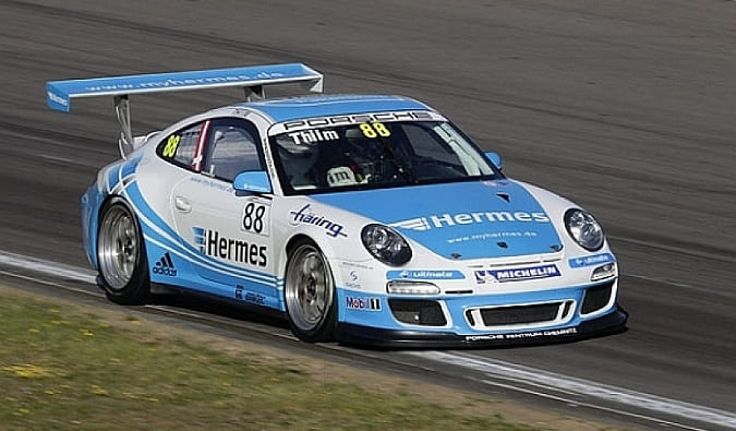 Hermes Attempto Racing im Porsche Carrera Cup 2012 Nicki Thiim