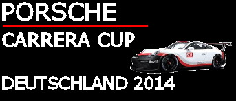 Porsche Carrera Cup Saison 2014