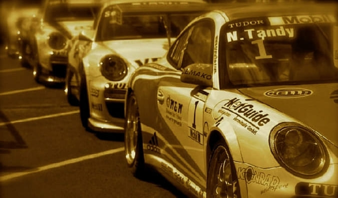 Konrad Motorsport im Porsche Mobil 1 SuperCup 2011 Nick Tandy