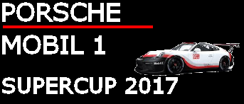 Starterfeld des Porsche Mobil 1 Supercup im Jahr 2017