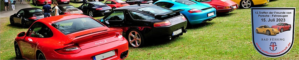 Treffen der Porsche freunde Bad Füssing 2023