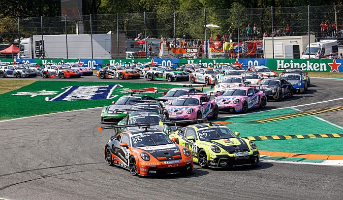 Porsche Mobil 1 Supercup 2021 - Lauf 8 Monza Larry ten Voorde gegen Laurin Heinrich