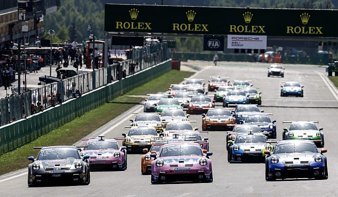 Start in Spa-Francorchamps