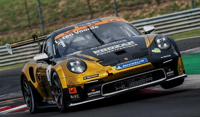 Porsche Sixt Carrera Cup 2024 - Lauf 8 auf dem Hungaroring Larry ten Voorde