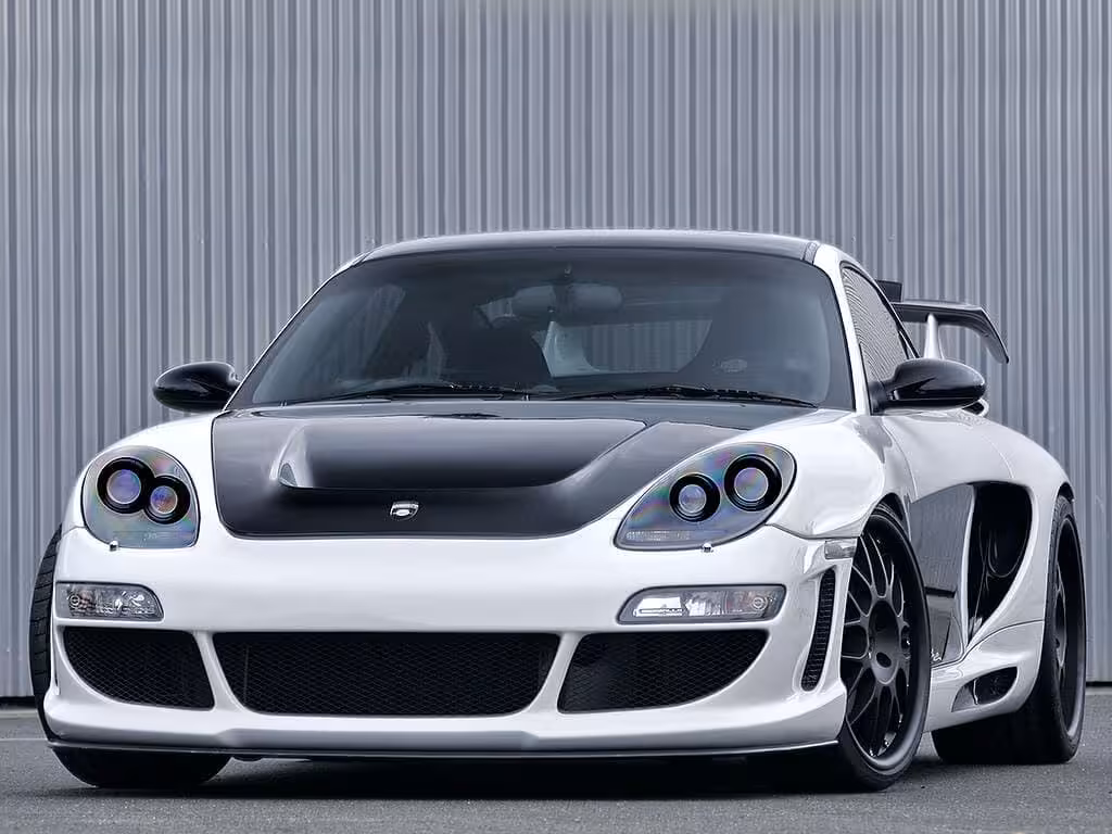 Porsche 997 turbo Vergleichstest Gemballa Porsche Avalanche GTR-800 Evo R Frontansicht