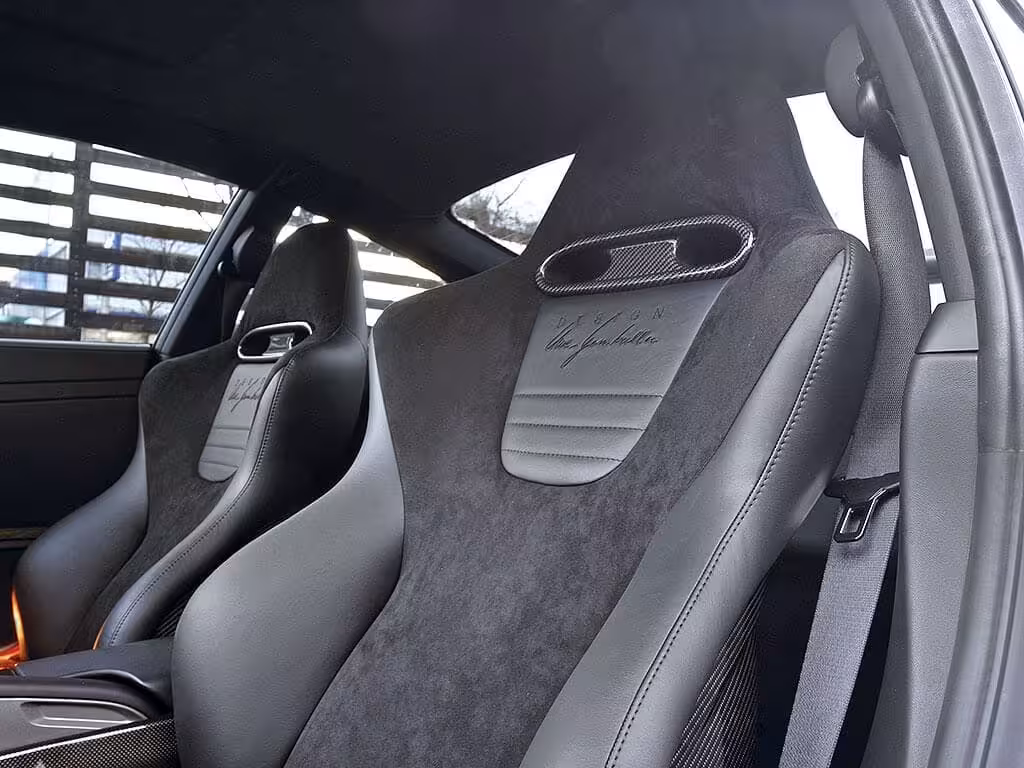 Porsche 997 turbo Vergleichstest Gemballa Porsche Avalanche GTR-800 Evo R Interieuer