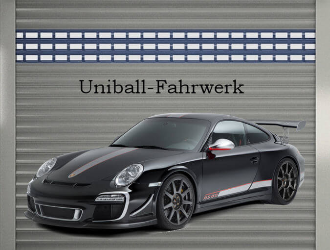 Uniball Fahrwerk