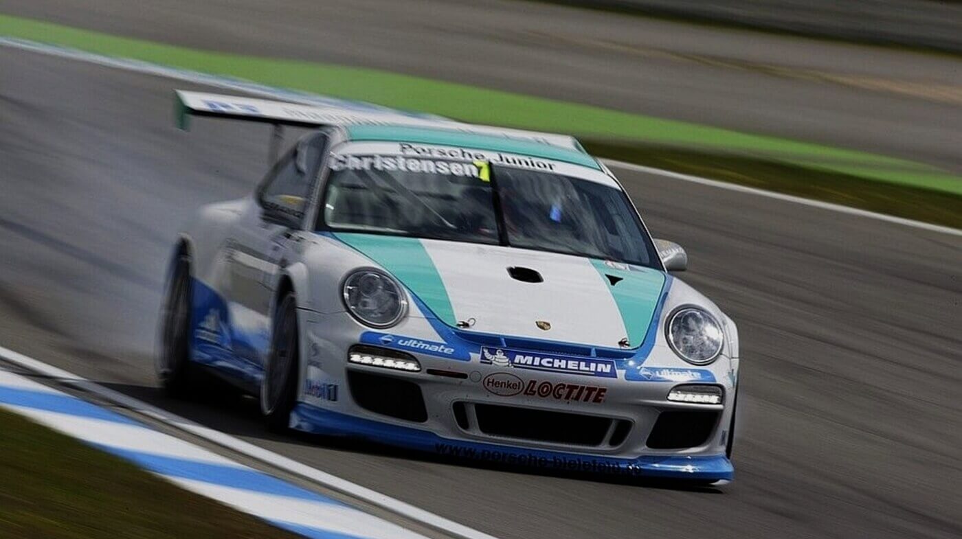 Porsche Carrera Cup Saison 2012 Michael Christensen im Porsche Carrera Cup auf dem Nürburgring