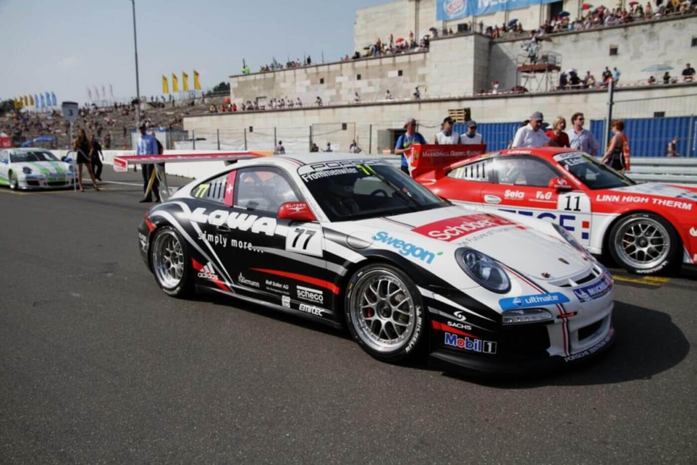 Philipp Frommenwiler im Porsche Carrera Cup auf dem Norisring