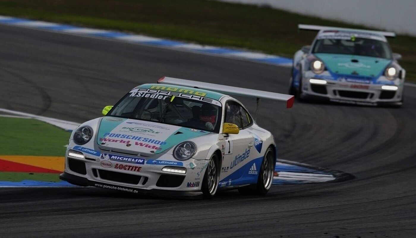 Porsche Carrera Cup Saison 2012 Norbert Siedler im Porsche Carrera Cup auf dem Red Bull Eing