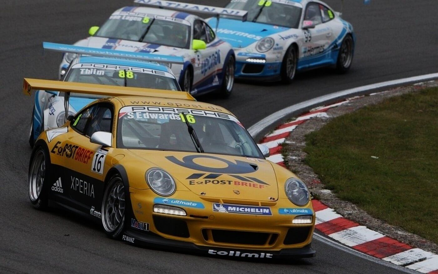 Sean Edwards im Porsche Carrera Cup in Zandvoort