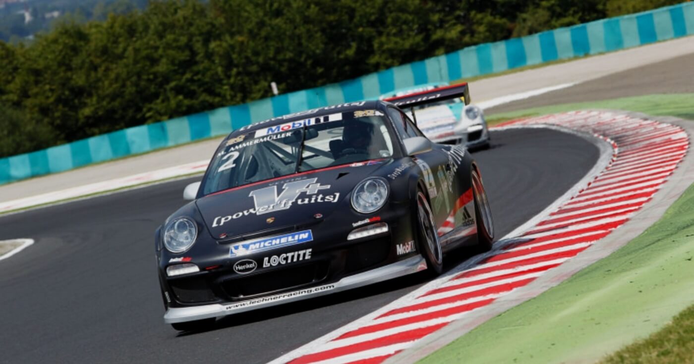 Porsche Mobil 1 Supercup Saison 2012 Michael Ammermüller im Porsche Mobil 1 Supercup in Silverstone