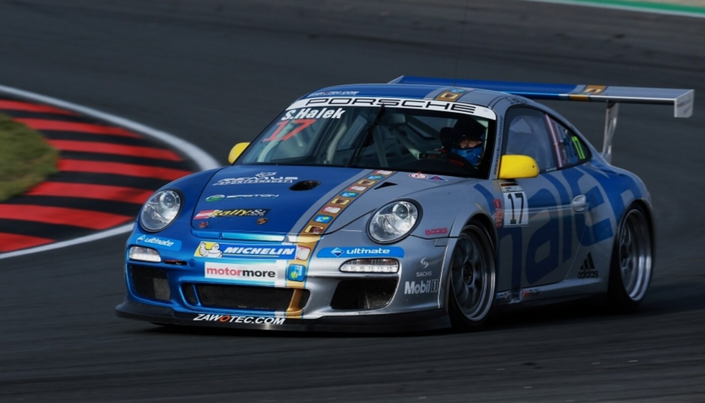 Porsche Carrera Cup Saison 2013 Sascha Halek im Porsche Carrera Cup auf dem Lausitzring