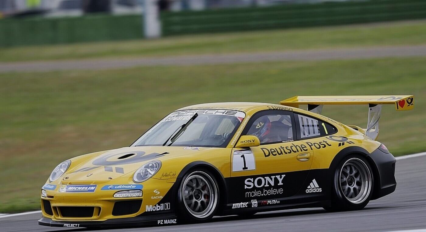 Sean Edwards im Porsche Carrera Cup auf dem Norisring