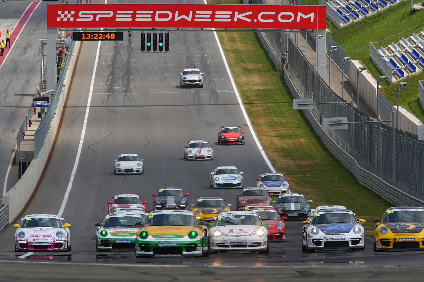 Porsche Sports Cup auf dem Red Bull Ring