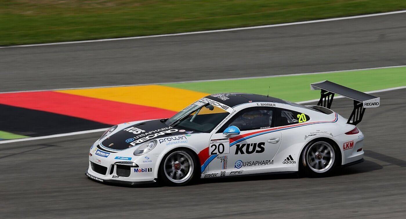 Earl Bamber im Porsche Carrera Cup auf dem Hockenheimring