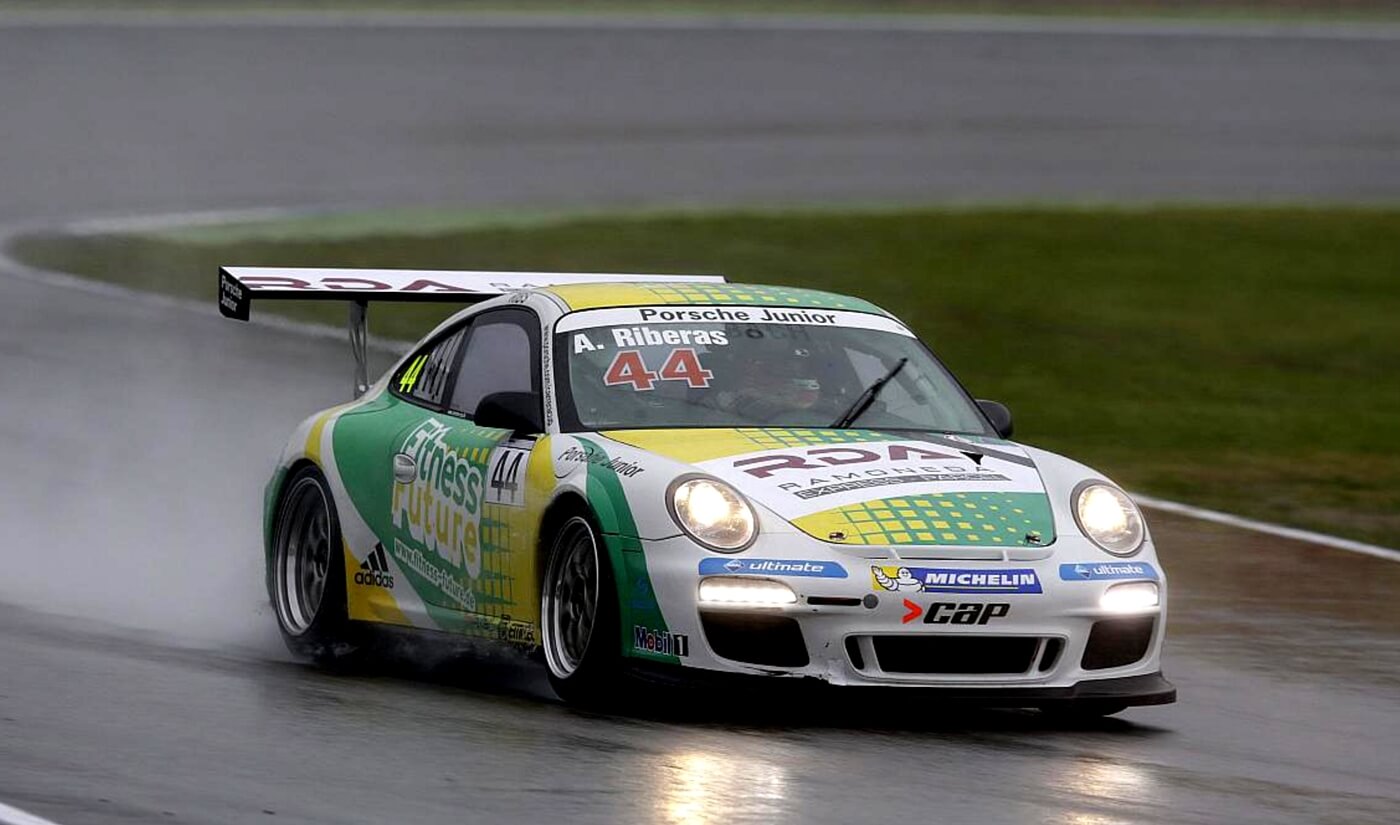 Porsche Carrera Cup Saison 2014 Alex Riberas im Porsche Carrera Cup auf dem Norisring