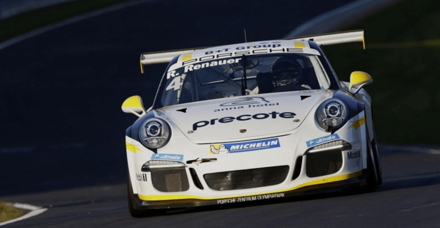 Robert Renauer im Porsche Carrera Cup auf dem Nürburgring