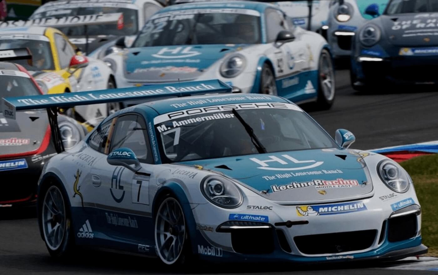 Michael Ammermüller im Porsche Carrera Cup in Oschersleben